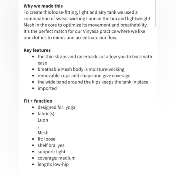 Lululemon No Limits Tank
Paris Perfection - Picture 7 of 7